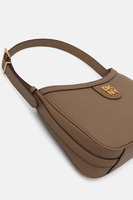 Kožená kabelka Dkny zelená R43HKV84