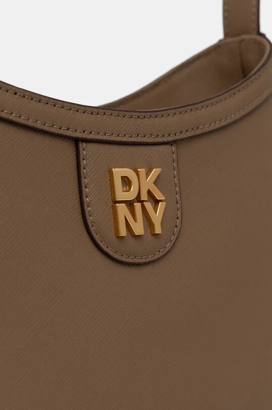 Δερμάτινη τσάντα Dkny R43HKV84 πράσινο