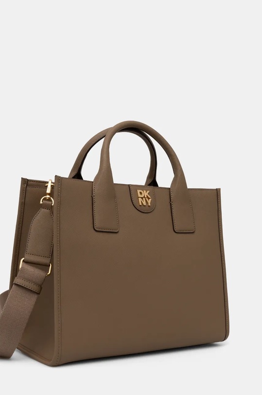 Dkny poseta de piele R43AKQ11 maro AW24