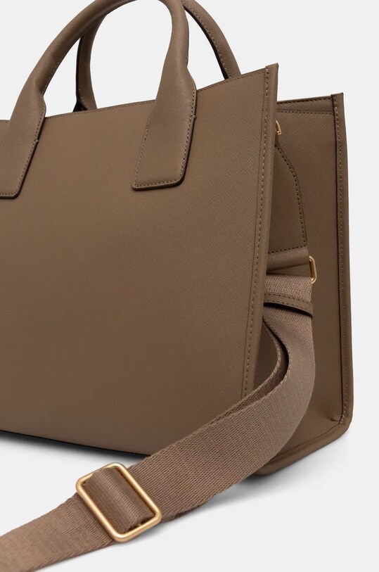 Аксесуари Шкіряна сумочка Dkny R43AKQ11 коричневий