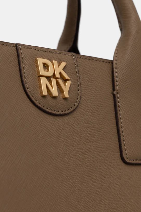 Dkny poseta de piele R43AKQ11 maro