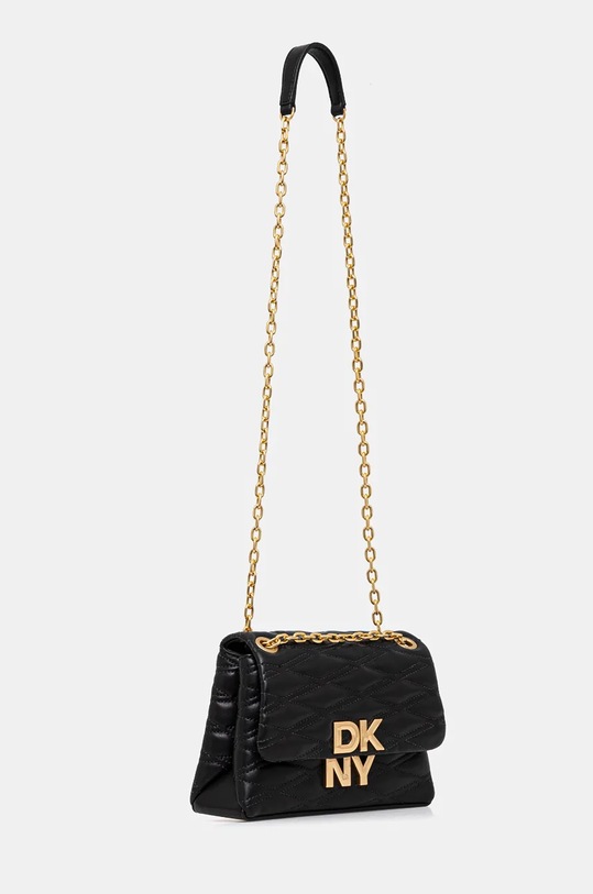 Kožená kabelka Dkny R433KG75 černá AW24