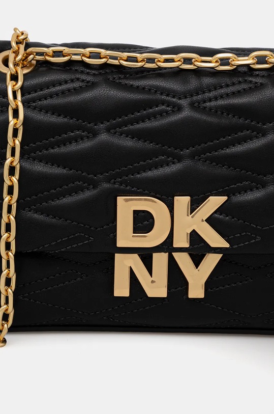 Kožená kabelka Dkny černá R433KG75