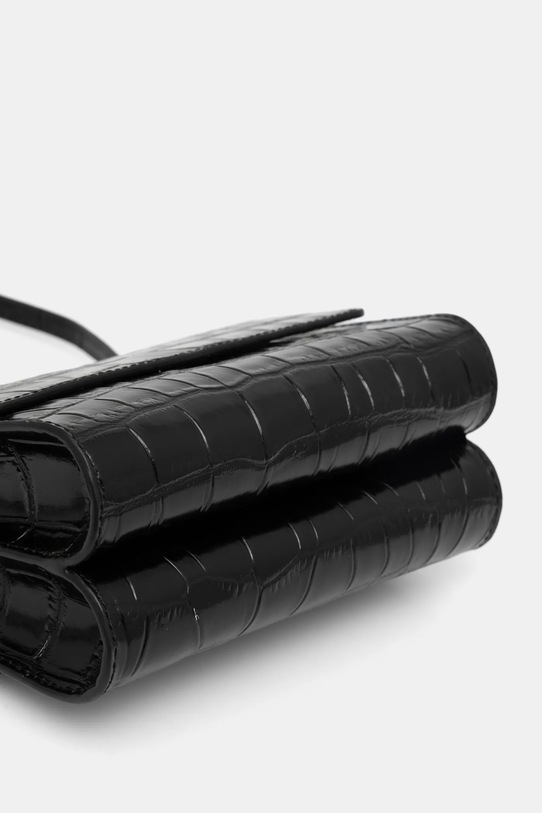 Kožená kabelka Dkny černá R433PG79