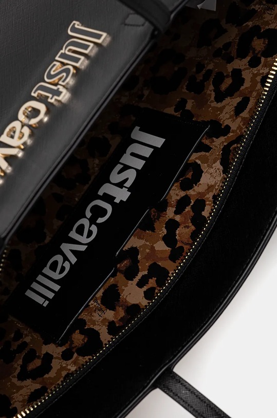 Τσάντα Just Cavalli 77RA4BB9.ZS766 μαύρο