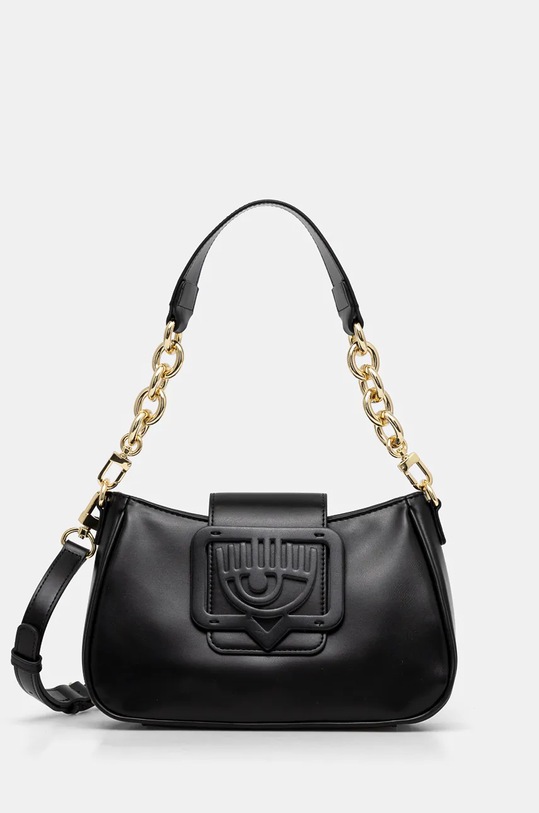 Kabelka Chiara Ferragni jednofarebný čierna 77SB4BE3