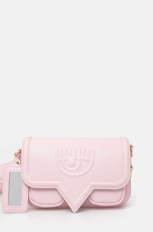 Kabelka Chiara Ferragni imitácia kože ružová 77SB4BA6.ZS517