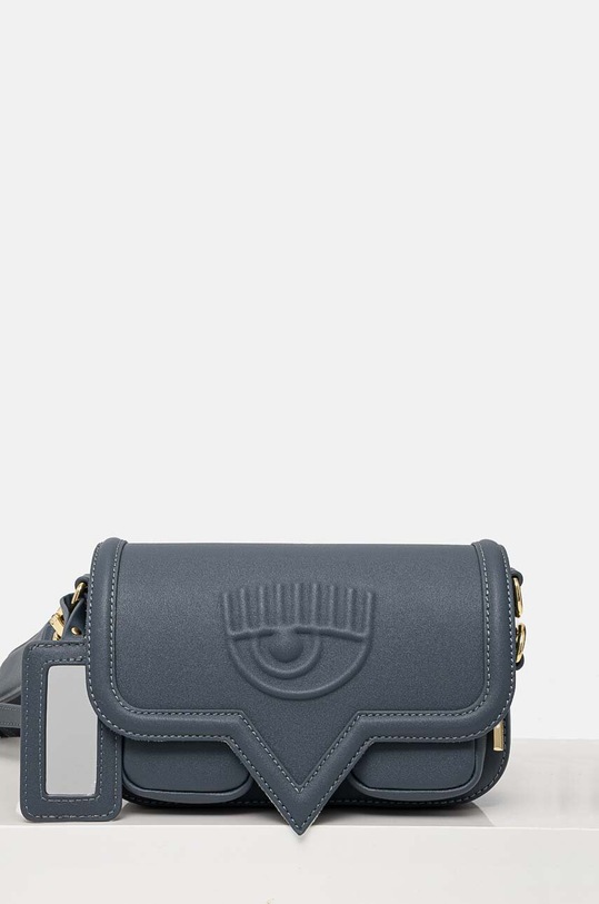 Kabelka Chiara Ferragni imitácia kože sivá 77SB4BA6.ZS517