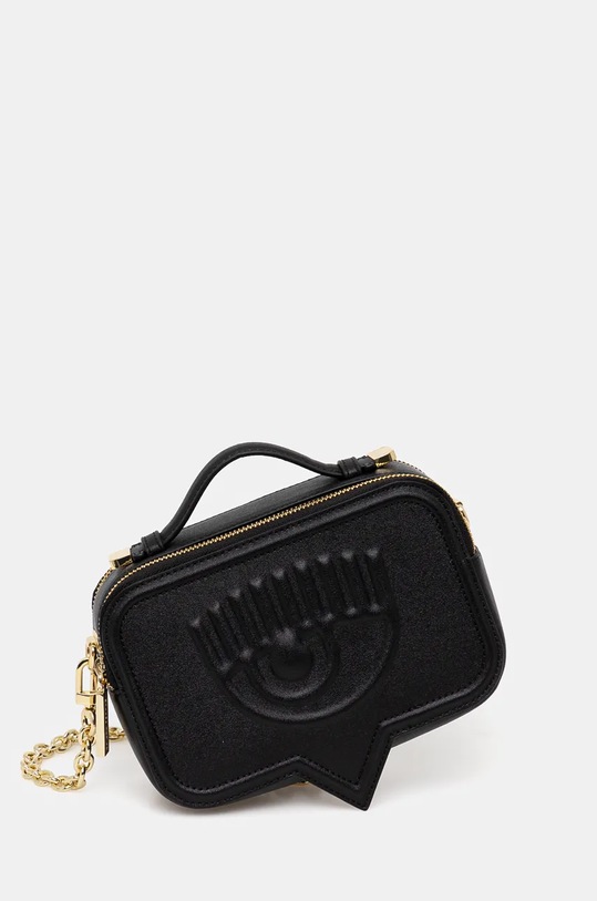 Kabelka Chiara Ferragni imitácia kože čierna 77SB4BA5.ZS517