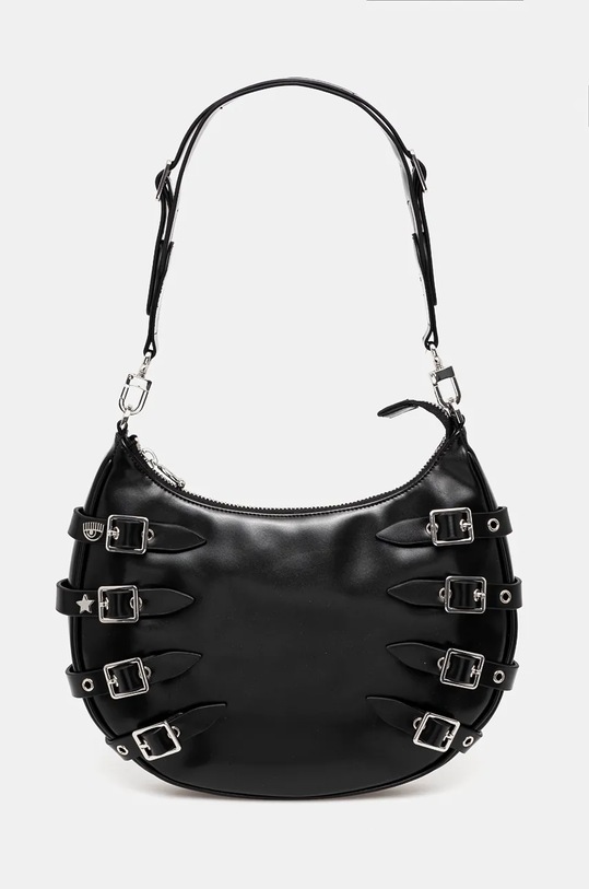 Kabelka Chiara Ferragni imitácia kože čierna 77SB4BH4.ZS959