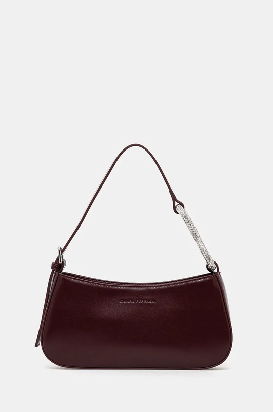 Chiara Ferragni geantă de mână din catifea nu incape in A4 burgundia 77SB4BL1.ZSB02