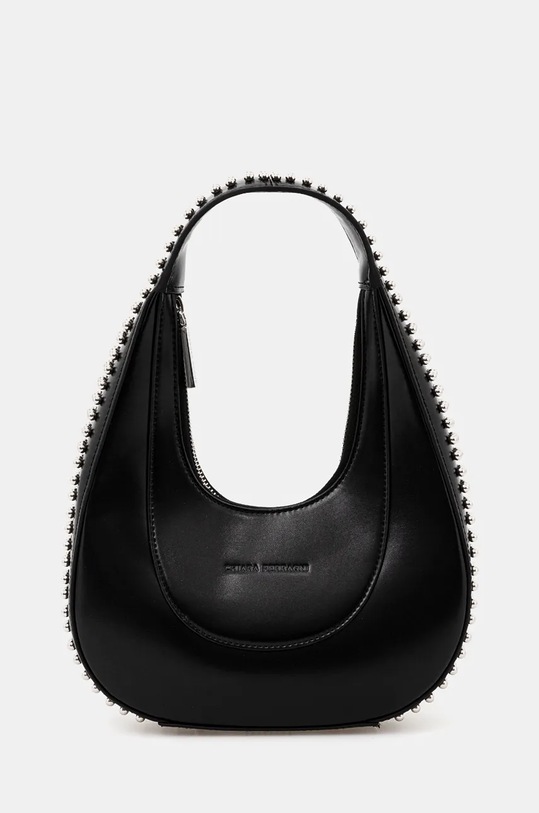 Kabelka Chiara Ferragni imitácia kože čierna 77SB4BG1.ZSB66