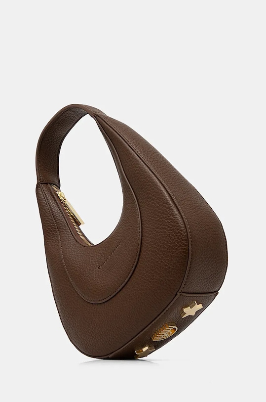 Kabelka Chiara Ferragni imitácia kože hnedá 77SB4BG1.ZS529