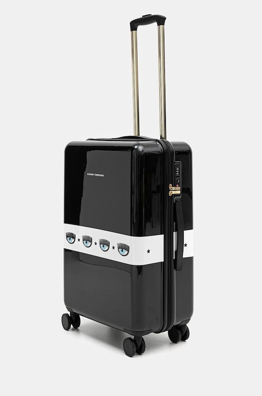 Chiara Ferragni valiză 65x42x26 cm 77SB0LA2 negru AW24