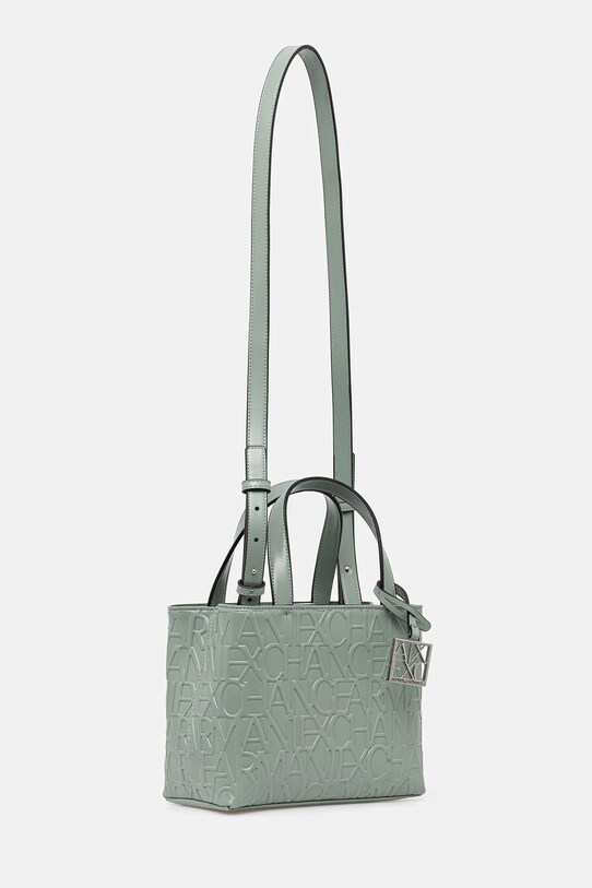 Armani Exchange geantă 942647.CC793 verde SS25