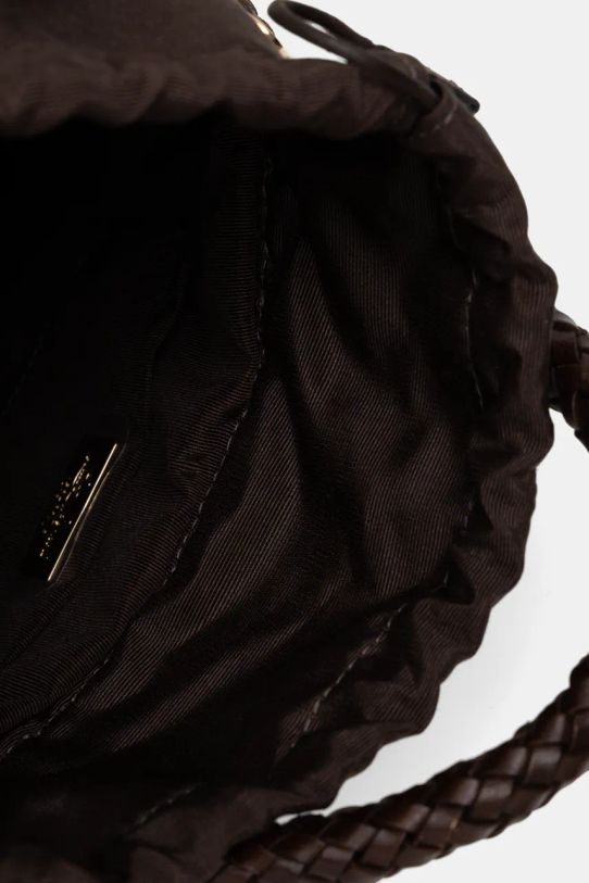 Δερμάτινη τσάντα Luisa Spagnoli IASONIA 541393 καφέ