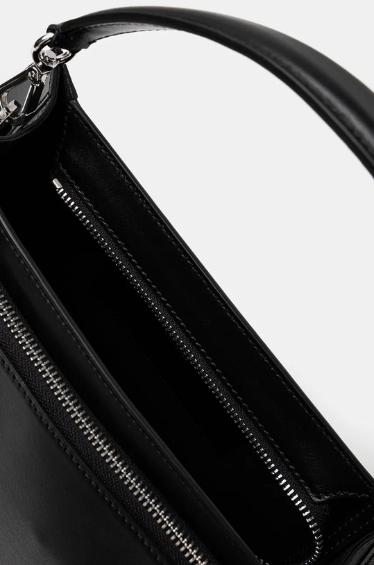 The Kooples poseta de piele AFSA29003K negru