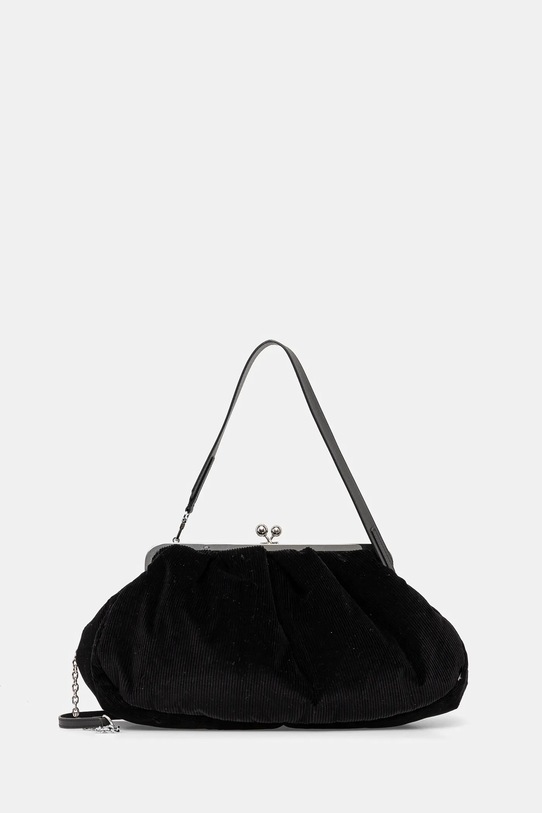 Pismo torbica Weekend Max Mara remen se skida crna 2425516025600