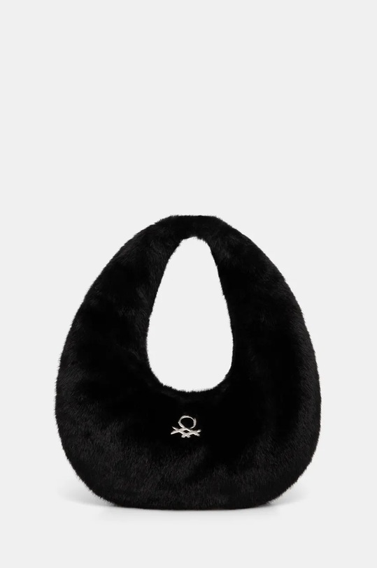 Kabelka United Colors of Benetton hladký černá 6G6LDY06D