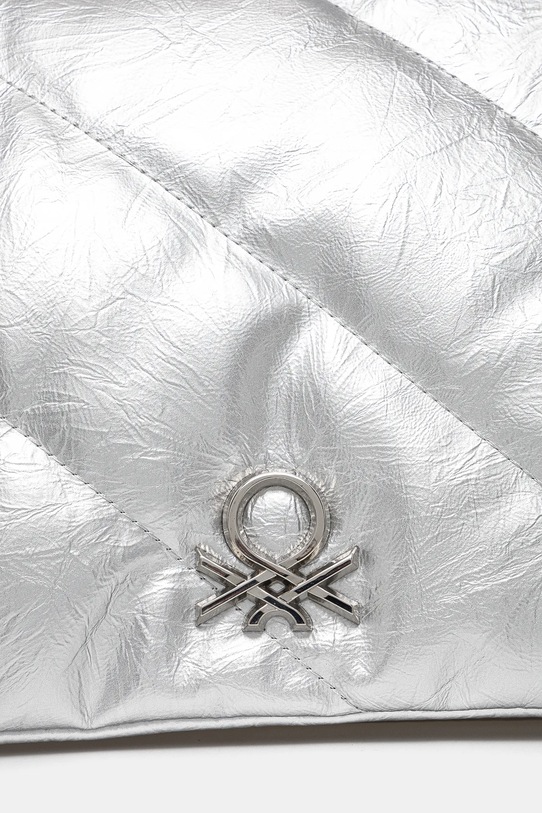 Doplňky Kabelka United Colors of Benetton 62IZDY06J stříbrná