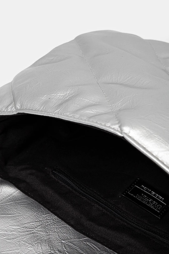 Kabelka United Colors of Benetton 62IZDY06J stříbrná