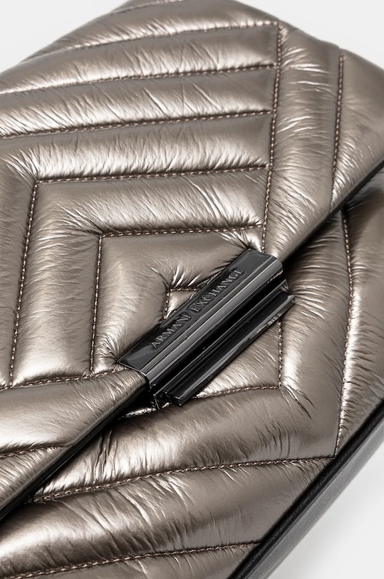 Kabelka Armani Exchange stříbrná 949122.4F709