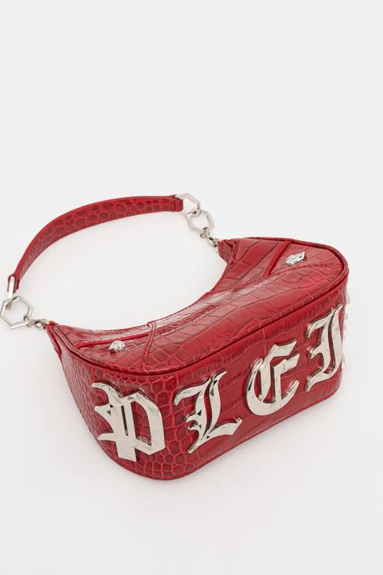 Philipp Plein borsa a mano in pelle AADA.WBA2034.PLE009N rosso