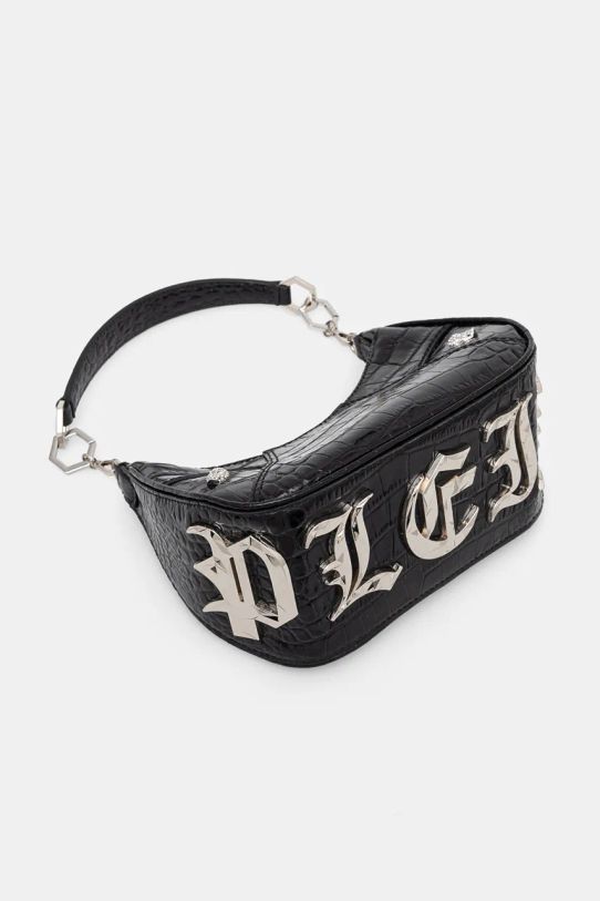 Accessori Philipp Plein borsa a mano in pelle AADA.WBA2034.PLE009N nero