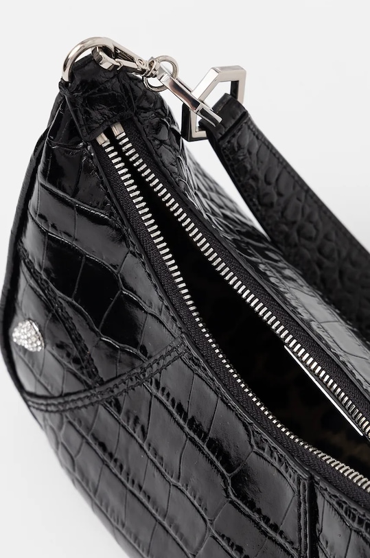 Philipp Plein borsa a mano in pelle AADA.WBA2034.PLE009N nero