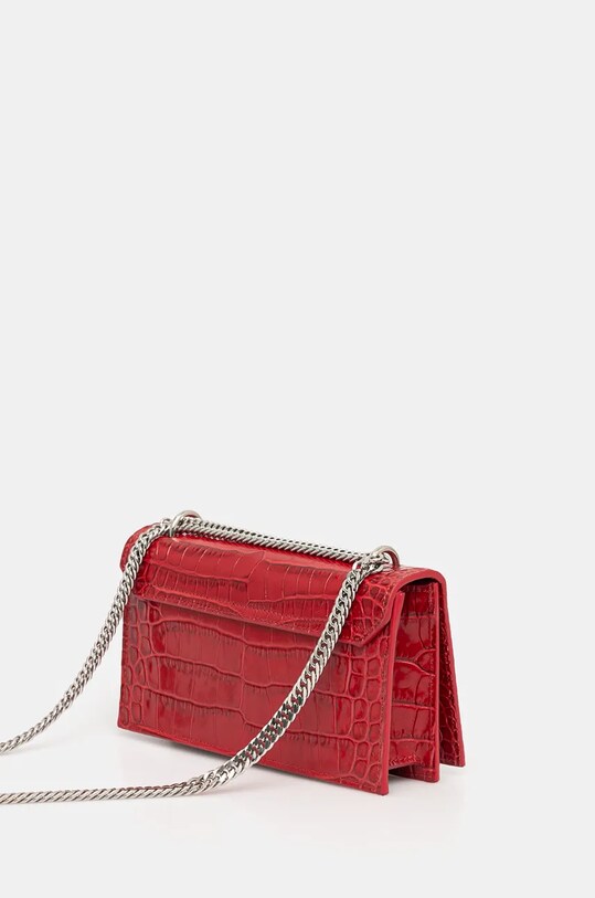 Аксессуары Кожаная сумочка Philipp Plein AADA.WBA2056.PLE010N красный