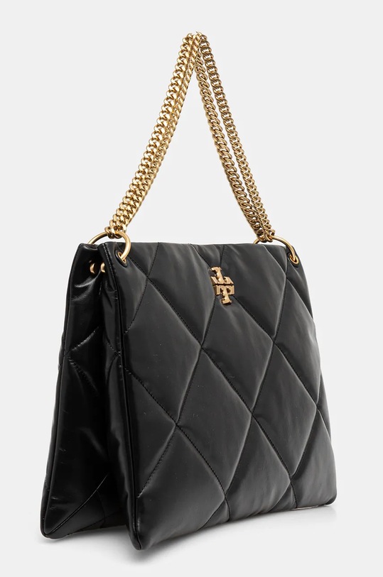 Kožená kabelka Tory Burch Kira Diamond 155235.001 černá AW24