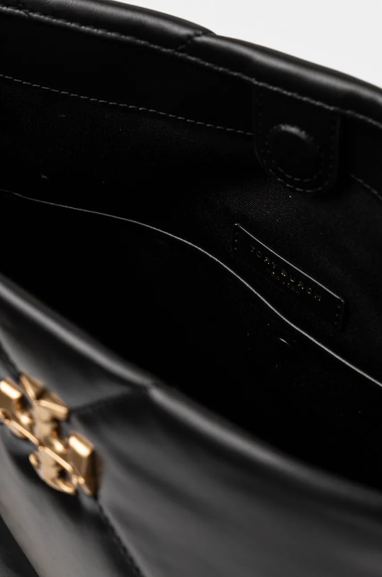 Kožená kabelka Tory Burch Kira Diamond 155235.001 černá