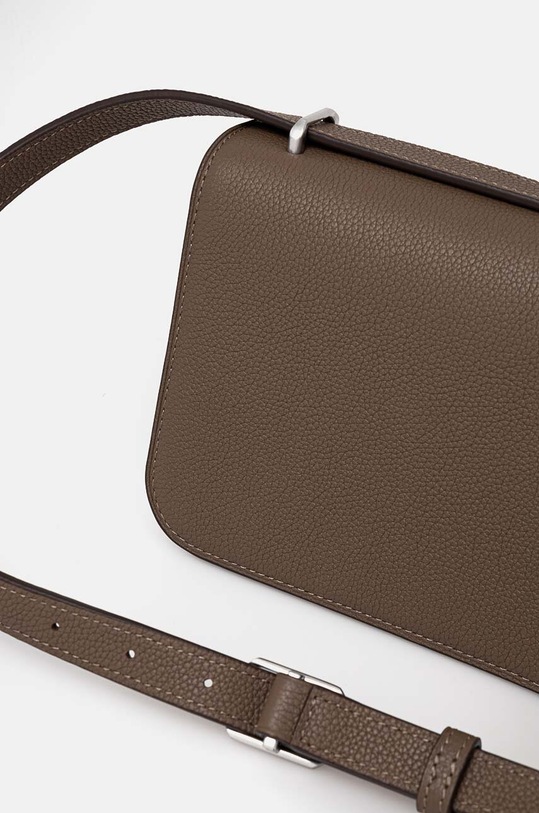 Accesorii Tory Burch poseta de piele Eleanor Pebbled 155671.250 maro