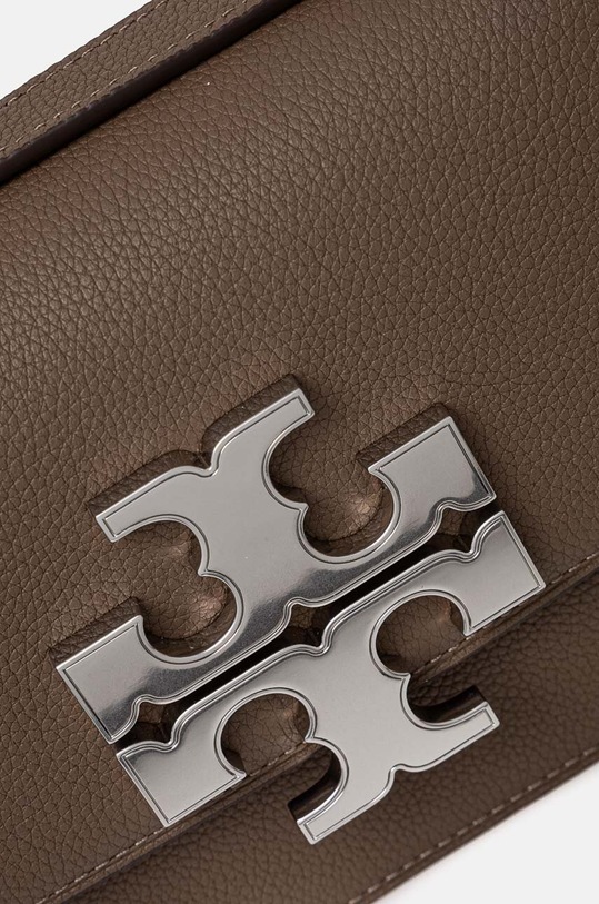 Tory Burch poseta de piele Eleanor Pebbled maro 155671.250