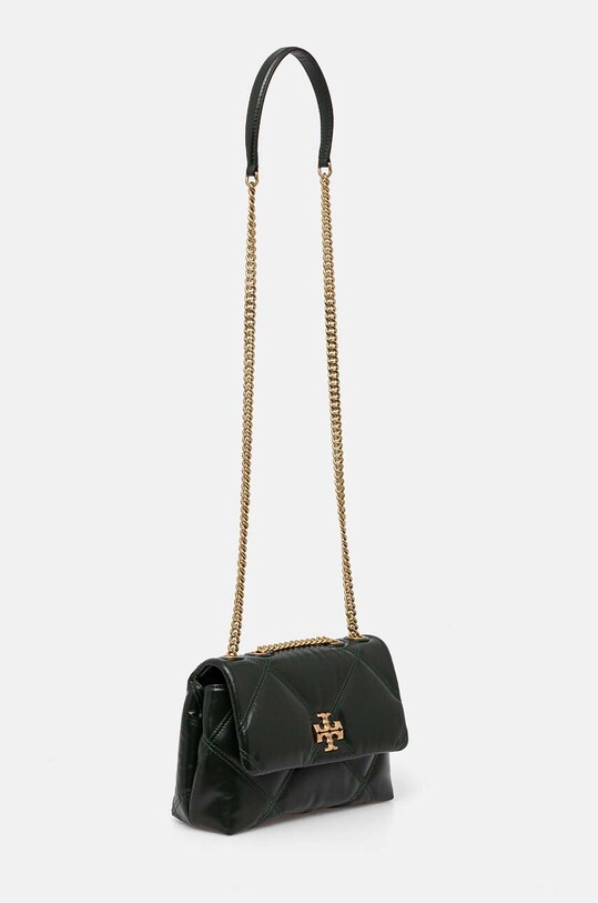 Tory Burch poseta de piele Kira Diamond 158440.312 verde AW24