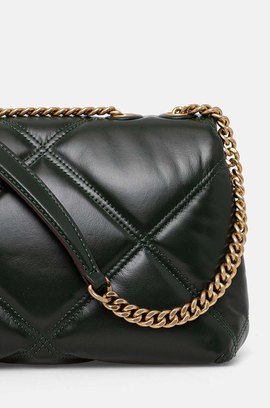 Doplnky Kožená kabelka Tory Burch Kira Diamond 158440.312 zelená