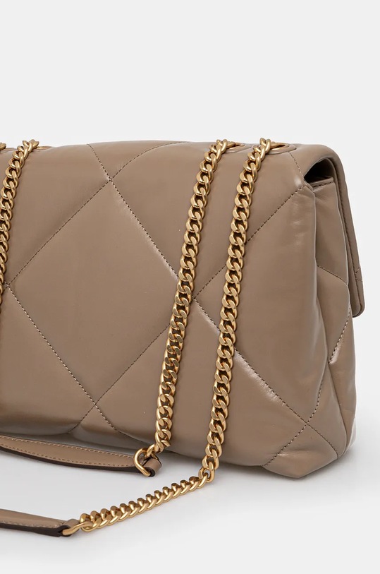 Akcesoria Tory Burch torebka skórzana Kira Diamond 154704.250 brązowy