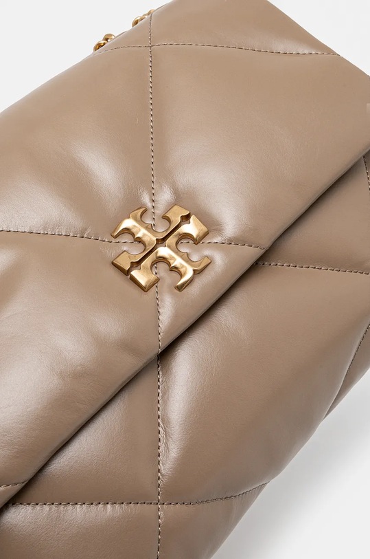 Tory Burch torebka skórzana Kira Diamond brązowy 154704.250