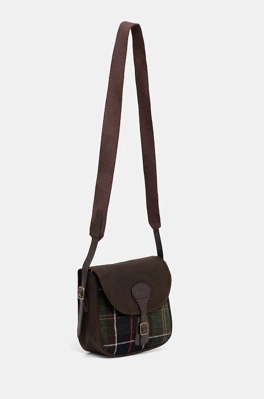 Barbour borsetta Tartan LBA0341 marrone AW24