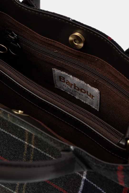 Τσάντα με μείγμα από μαλλί Barbour LBA0423 πράσινο