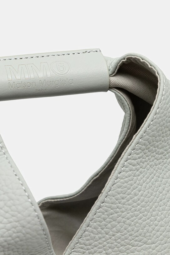 MM6 Maison Margiela torebka skórzana zielony SB6WD0013.P4344