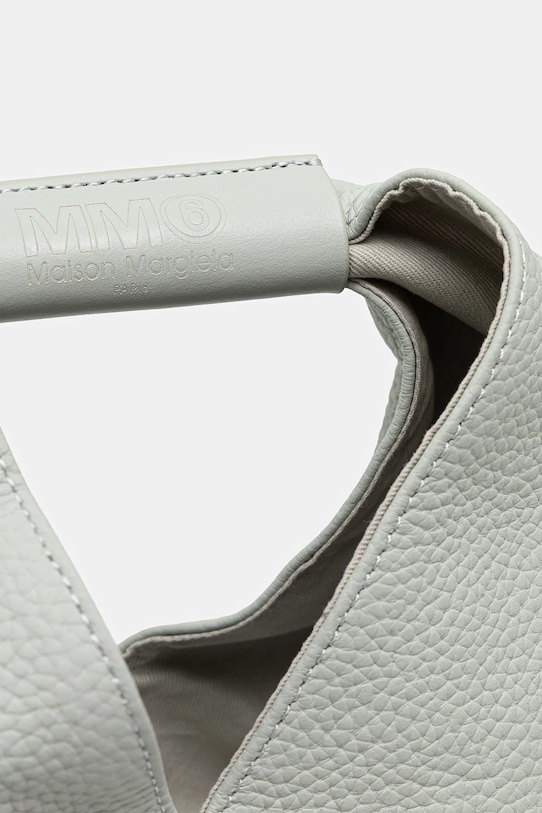 Kožená kabelka MM6 Maison Margiela zelená SB6WD0013.P4344