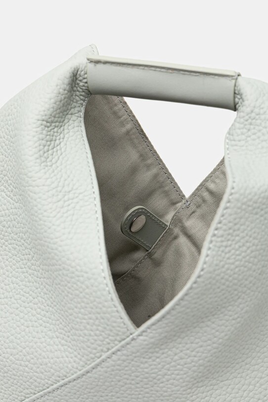 MM6 Maison Margiela torebka skórzana SB6WD0013.P4344 zielony