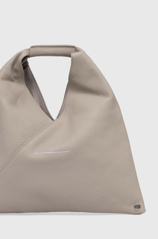 Doplňky Kožená kabelka MM6 Maison Margiela SB6WD0013.P4344 šedá