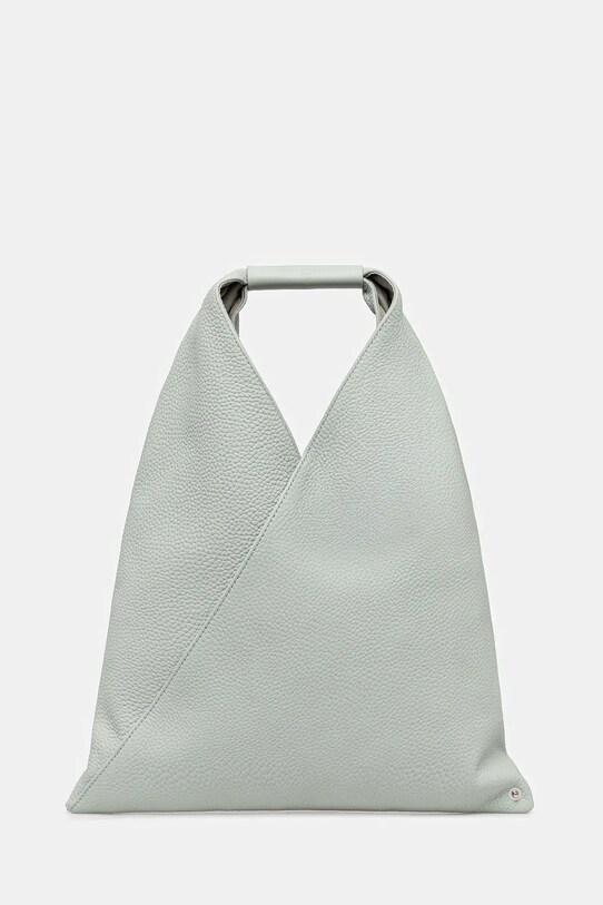 MM6 Maison Margiela torebka skórzana skóra licowa zielony S54WD0043.P4344