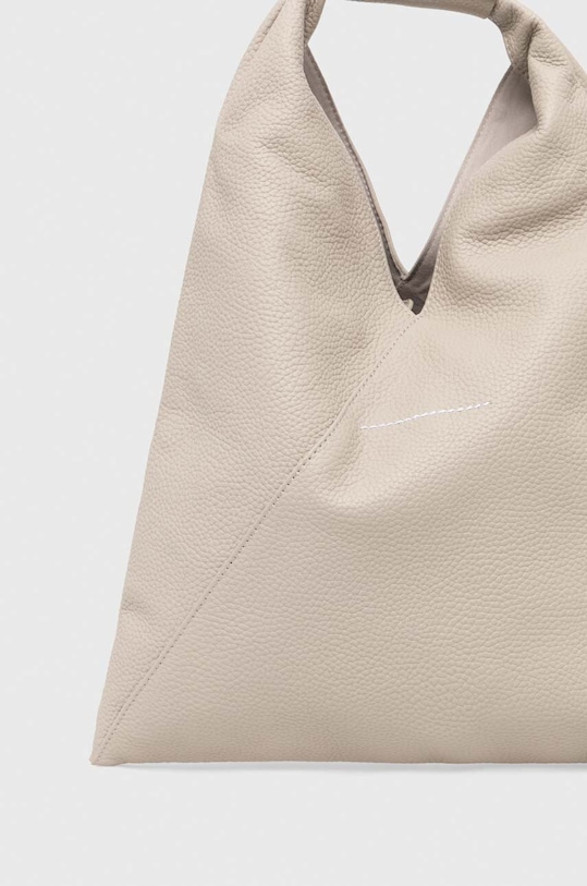 Doplňky Kožená kabelka MM6 Maison Margiela S54WD0043.P4344 šedá