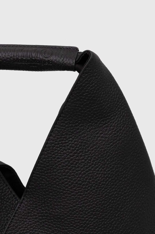 Kožená kabelka MM6 Maison Margiela černá S54WD0043.P4344