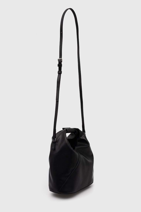 Δερμάτινη τσάντα MM6 Maison Margiela SB6WD0026.P4313 μαύρο AA00