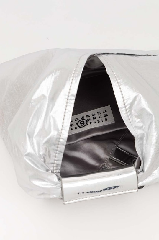 Kabelka MM6 Maison Margiela stříbrná SB6WD0013.P6420