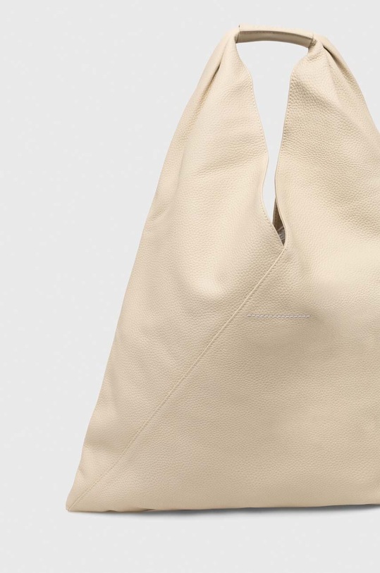 Doplňky Kožená kabelka MM6 Maison Margiela S54WD0039.P5691 béžová
